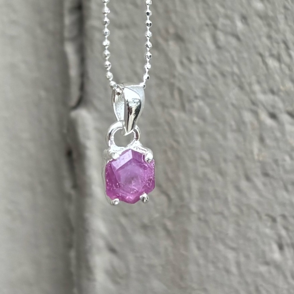 Ruby Stalactite Necklace - Picture 5 of 12